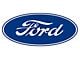 Decal - Ford Oval - 9-1/2 Long - White Background