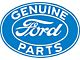 Genuine Ford Parts Decal/ 3 Long