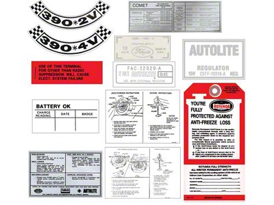 Decal Kit 390 Cid-ac