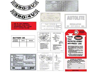 Decal Kit 390 Cid