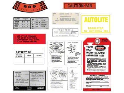 Decal Kit Hdtp/sdn-289