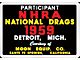 Decal - NHRA Moon Equipment 1959 Nationals Participant