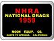 Decal, NHRA Moon Equipment 1959 Nationals Participant