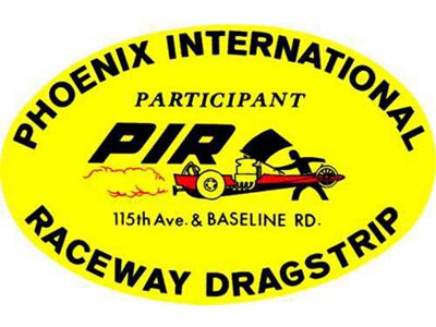 Decal - Phoenix International Dragstrip