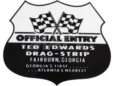 Decal - Ted Edwards Dragstrip