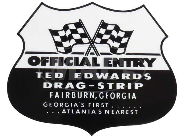 Decal - Ted Edwards Dragstrip