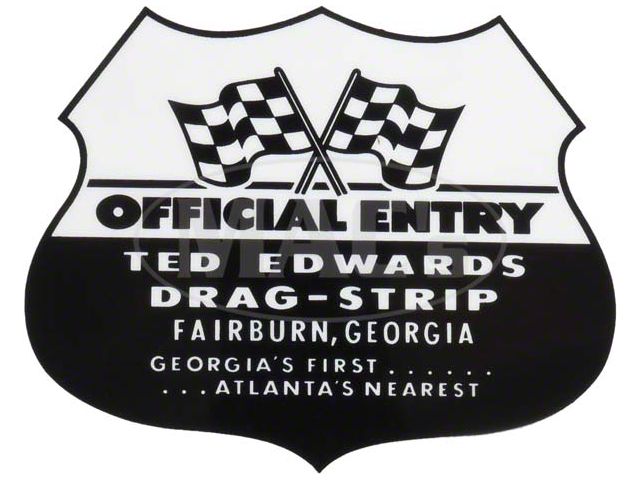 Decal - Ted Edwards Dragstrip
