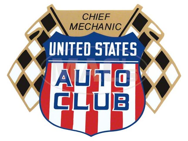 Decal - U.S. Auto Club