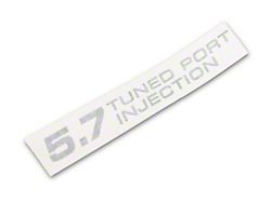 Decal,5.7 TPI Black