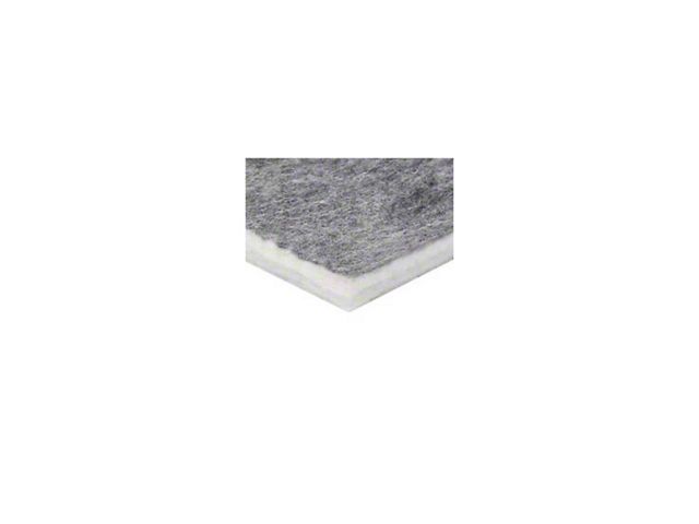 DEI Boom Mat Under Carpet Lite Sound Absorbion & Insulation 48 X 54 W 18 Sq. Ft.