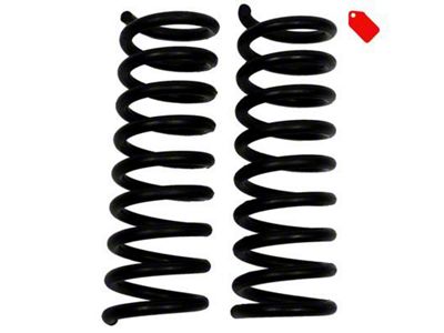 Detroit Speed 2-Inch Drop Front Coil Springs (67-69 Small Block V8/LS Camaro)