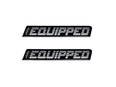 Detroit Speed Equipped Rocker Decal Kit (82-92 Camaro)