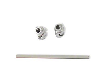 Detroit Speed Intermediate Sheeting Shaft for Ididit Column; 1-Inch-48 Output Shaft; Polished (67-68 Camaro w/ Tilt Floor Shift)
