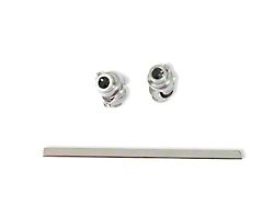 Detroit Speed Intermediate Sheeting Shaft for Ididit Column; 1-Inch-48 Output Shaft; Steel (67-68 Camaro w/ Tilt Floor Shift)