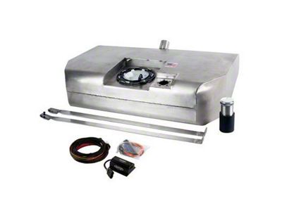 Detroit Speed Super Tank 1000 Series Narrowed Fuel Tank; Stainless Steel (74-77 Camaro)