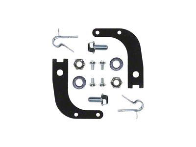 Detroit Speed Brake Hose Bracket Kit for SpeedMAX Front Suspension (73-86 C10)