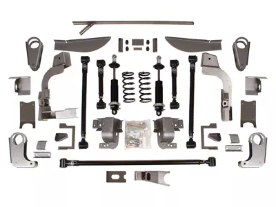Detroit Speed DECAlink Independent Rear Suspension Kit with Non-Adjustable Shocks; 600 HP Rated (63-82 Corvette C2 & C3)
