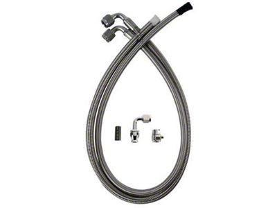 Detroit Speed Rack and Pinion Hose Kit (63-82 Corvette C2 & C3 w/ SPEEDRAY Suspenion)