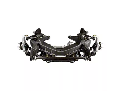 Detroit Speed SPEEDRAY Front Suspension Kit with Single Adjustable Shocks; Bolt-In Coil-Over Mounts (63-82 Small Block V8/LS Corvette C2 & C3)