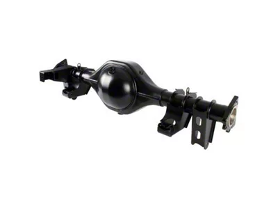 Detroit Speed Ford 9-Inch QuadraLink Narrowed C6 Floater Axle Housing; Satin Black (67-69 Firebird)