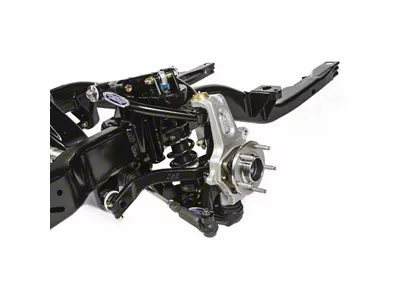 Detroit Speed Hydroformed Front Subframe with Double Adjustable Shocks (67-69 Small Block V8/LS Firebird)
