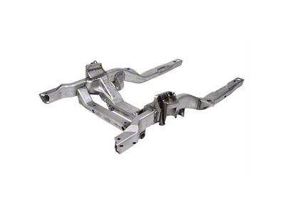 Detroit Speed Hydroformed Front Subframe with Double Adjustable Shocks; Bare (70-81 Small Block V8/LS Firebird)
