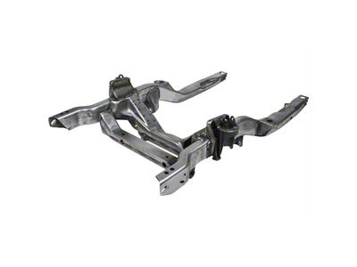Detroit Speed Hydroformed Front Subframe with Single Adjustable Shocks; Bare (67-69 Big Block V8 Firebird)
