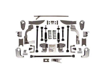 Detroit Speed QuadraLink Rear Suspension Kit with Double Adjustable Shocks (70-81 Firebird)