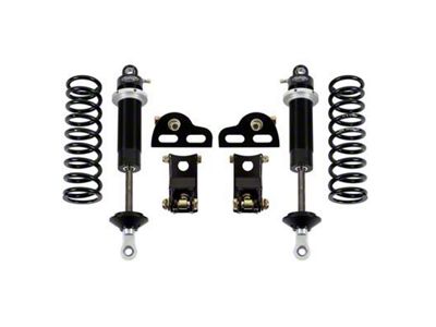 Detroit Speed Rear Coil-Over Conversion Kit with Single Adjustable Shocks (93-02 Firebird)