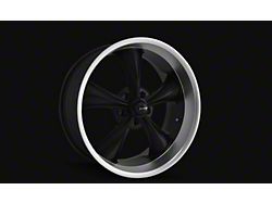 Ridler 695 Matte Black with Machined Lip Wheel; 17x8
