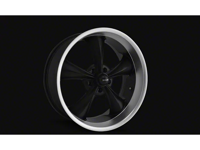 Detroit Wheels Ridler 17X8 695 Series Matte Black W Machine