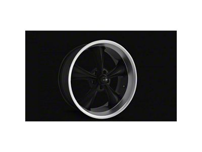 Detroit Wheels Ridler 22X10 695 Series Matte Black W Machine Lip