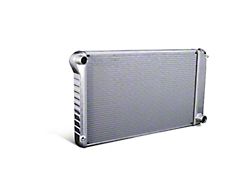 DeWitts HP Series Direct Fit Radiator and Fan Combo; Natural Finish (70-81 Camaro w/ Automatic Transmission)