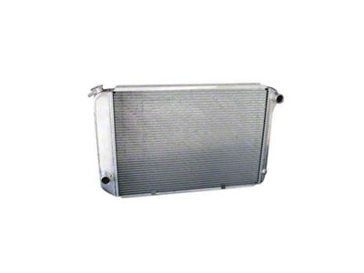 DeWitts Pro Series Direct Fit Radiator; Natural Finish (67-69 Small Block V8 Camaro w/ Manual Transmission)