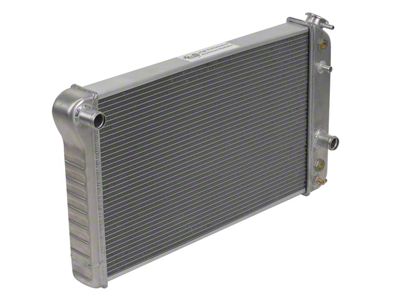 DeWitts Pro Series Direct Fit Radiator; Natural Finish (82-92 Camaro w/ Automatic Transmission)