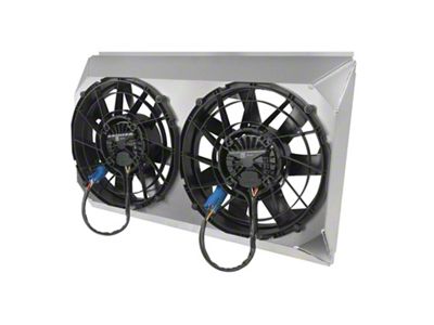 DeWitts Brushless Dual Radiator Fan Kit; 12-Inch (Universal; Some Adaptation May Be Required)