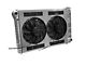 DeWitts Pro Series Direct Fit Radiator and Fan Combo; Natural Finish (73-87 C10 w/ Manual Transmission)