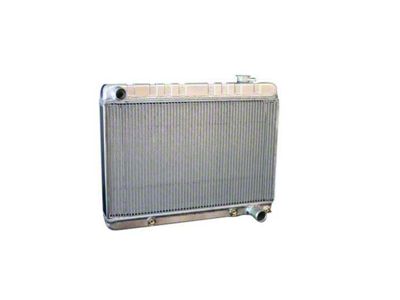 DeWitts Pro Series Direct Fit Radiator; Natural Finish (63-66 C10 w/ Automatic Transmission)