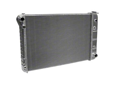 DeWitts Pro Series Direct Fit Radiator; Natural Finish (73-87 C10 w/ Automatic Transmission)