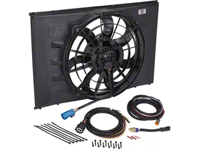 DeWitts Brushless Radiator Fan Kit; 16-Inch (Universal; Some Adaptation May Be Required)
