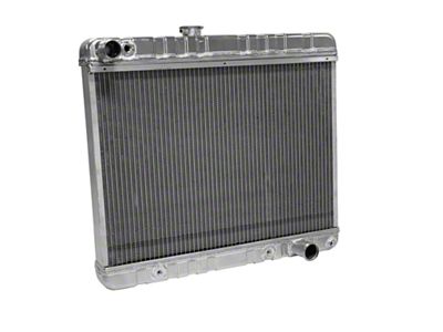 DeWitts HP Series Direct Fit Radiator; Natural Finish (90-96 Corvette C4 w/ Automatic Transmission)