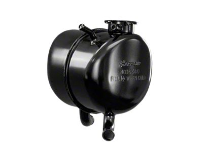 DeWitts Non-Dated Surge Tank; Black (68-72 Corvette C3)