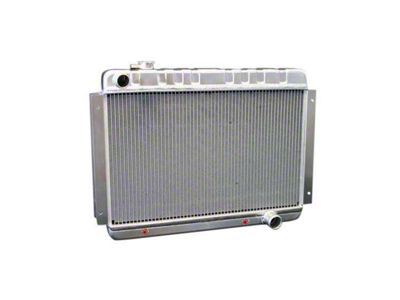 DeWitts Pro Series Direct Fit Radiator; Natural Finish (65-70 Impala w/ Automatic Transmission)