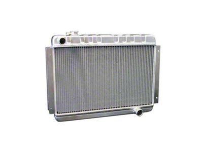DeWitts Pro Series Direct Fit Radiator; Natural Finish (65-70 Impala w/ Manual Transmission)