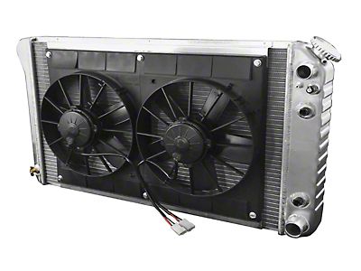 Dewitts Radiator w/Fans Automatic Transmission Camaro LS 70-81