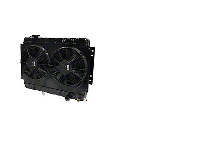 Dewitts Radiator w/Fans Automatic Transmission Chevelle 68-72