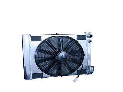 Dewitts Radiator w/Fans Automatic Transmission Raw Chevelle 66-67 Dewitts Radiator w/Fans Automatic Transmission Raw Chevelle 66-67