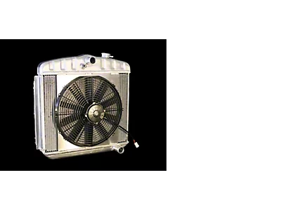 Dewitts Radiator w/Fans Automatic Transmission 55-57 Chevy LS Dewitts Radiator w/Fans Automatic Transmission 55-57 Chevy LS