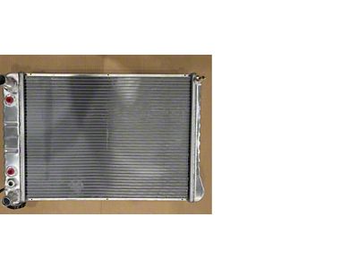 DeWitts LS Swap Direct Fit Radiator; Natural Finish (67-72 Blazer, C10, C20, Jimmy, K10, K20, Suburban)