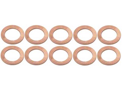 Differential Carrier Copper Washer Set Of Ten, 1962-1970